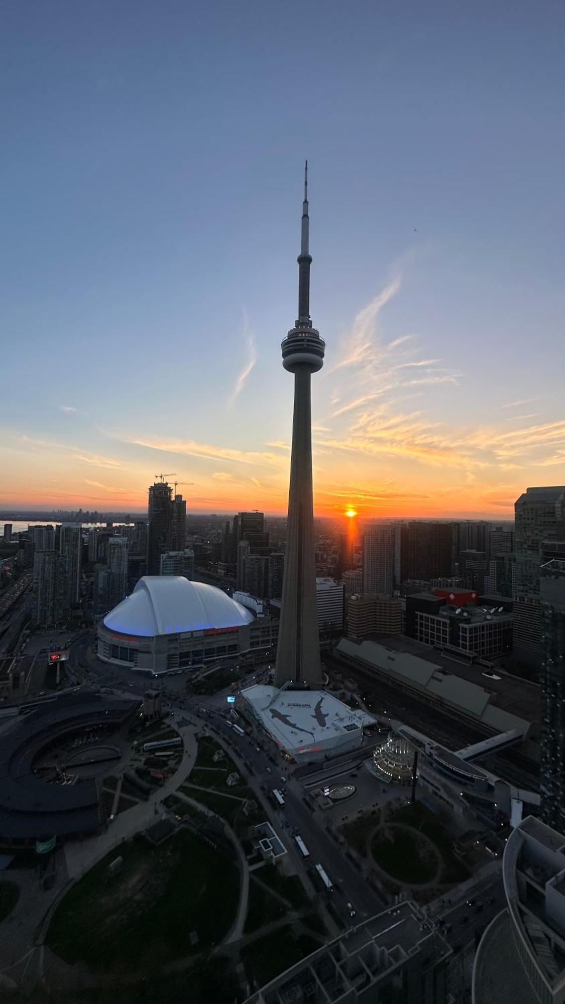 Downtown, Luxury Condo, Cn Tower, Rogers Center, Scocia Arena, Unobstructed View Toronto Luaran gambar