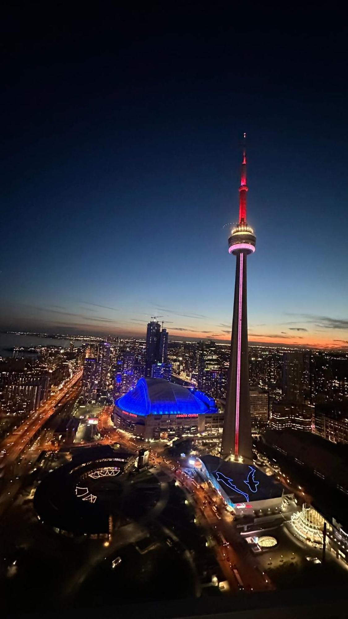 Downtown, Luxury Condo, Cn Tower, Rogers Center, Scocia Arena, Unobstructed View Toronto Luaran gambar