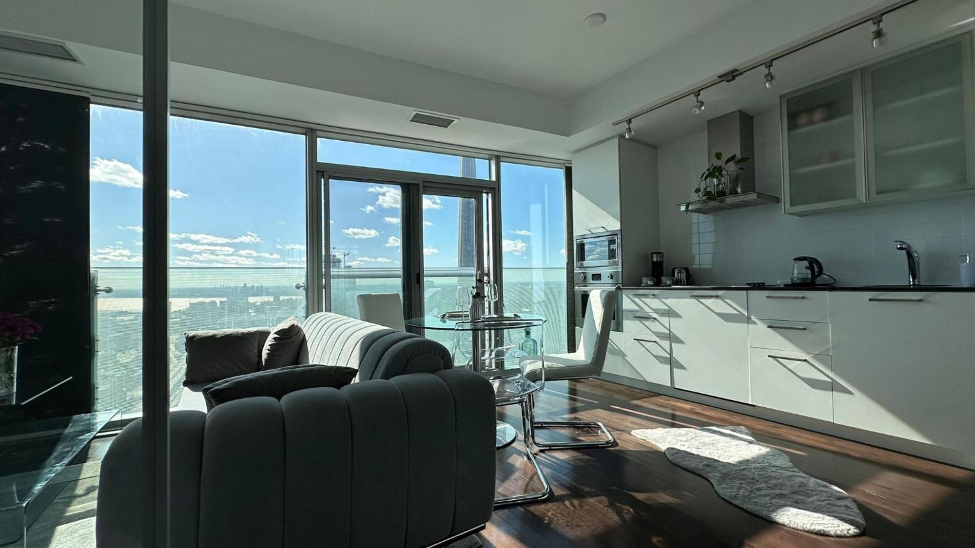 Downtown, Luxury Condo, Cn Tower, Rogers Center, Scocia Arena, Unobstructed View Toronto Luaran gambar